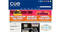 Desktop Screenshot of cue.org